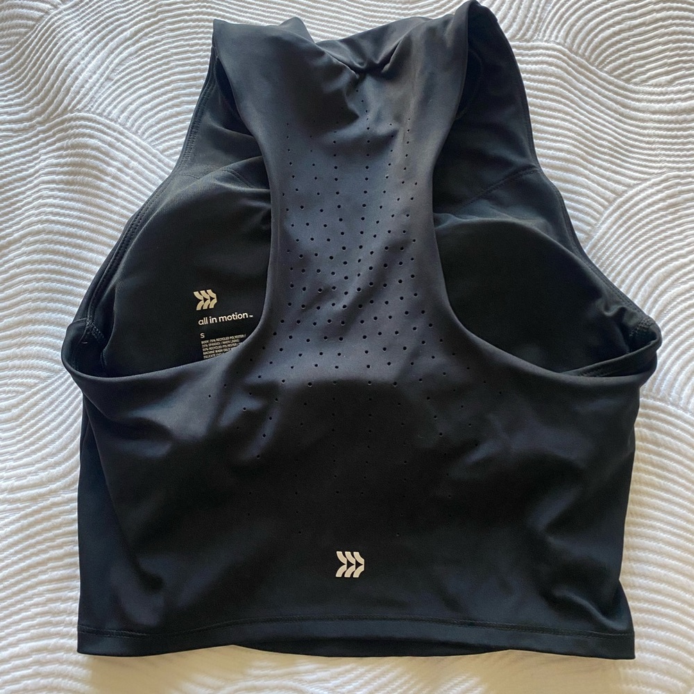 Moc neck Crop workout tank